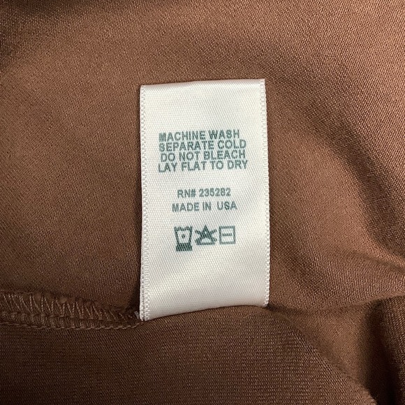 NEW! Lacausa Dawn Bodysuit Size Large Mocha Scoop Back Thong Soft Spandex H9-3 - Picture 7 of 8